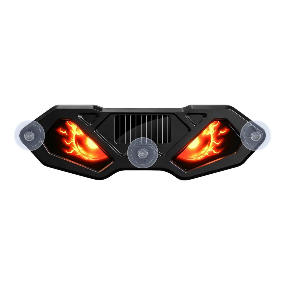 Creative Solar Warning Light Suction Cup Installation LED Atmosphere Light Universal