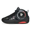 Anta Kids Fire Wheel Non-Slip Wear-Resistant Mid-Top Basketball Shoes Kids basketball shoes Black Red 312111112-1
