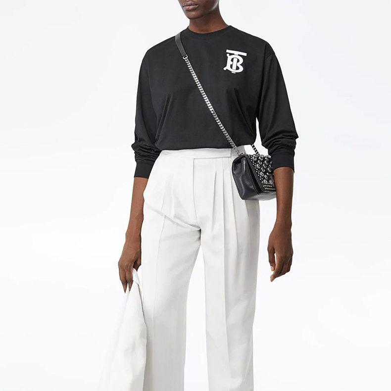Burberry Monogram Motif Longsleeve Black 80243421