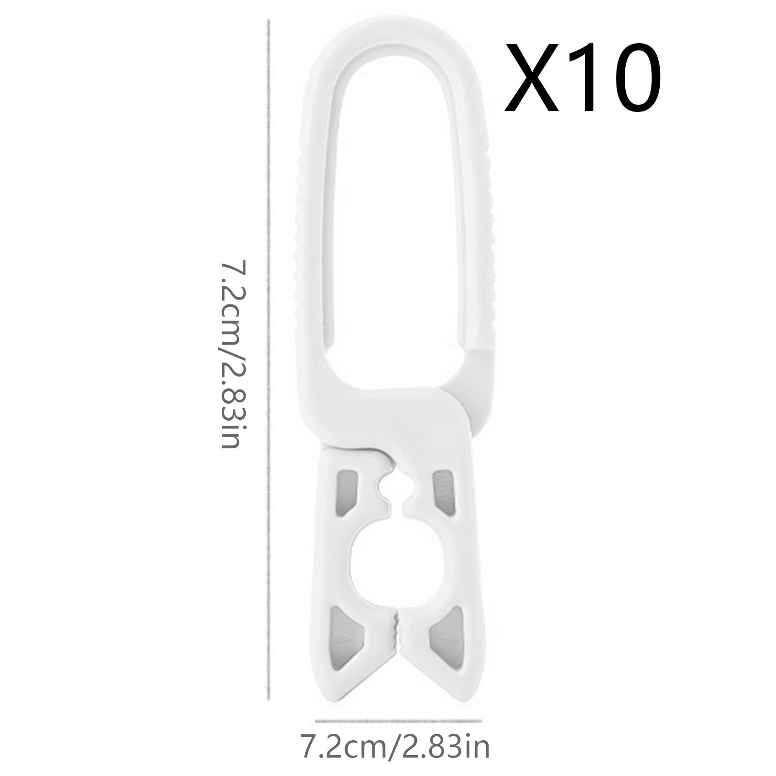 

Plastic Clothes Pins for Drying 10/50Pcs Laundry Clips for Socks Underwear Garments Home Clothesline Hanging Accessories