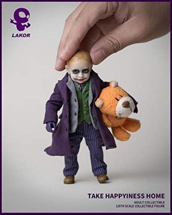 World Box Laker Baby Scale Figure Joker Baby The Dark Knight Movie Child Figure Baby Joker Toy 1/6 2.0