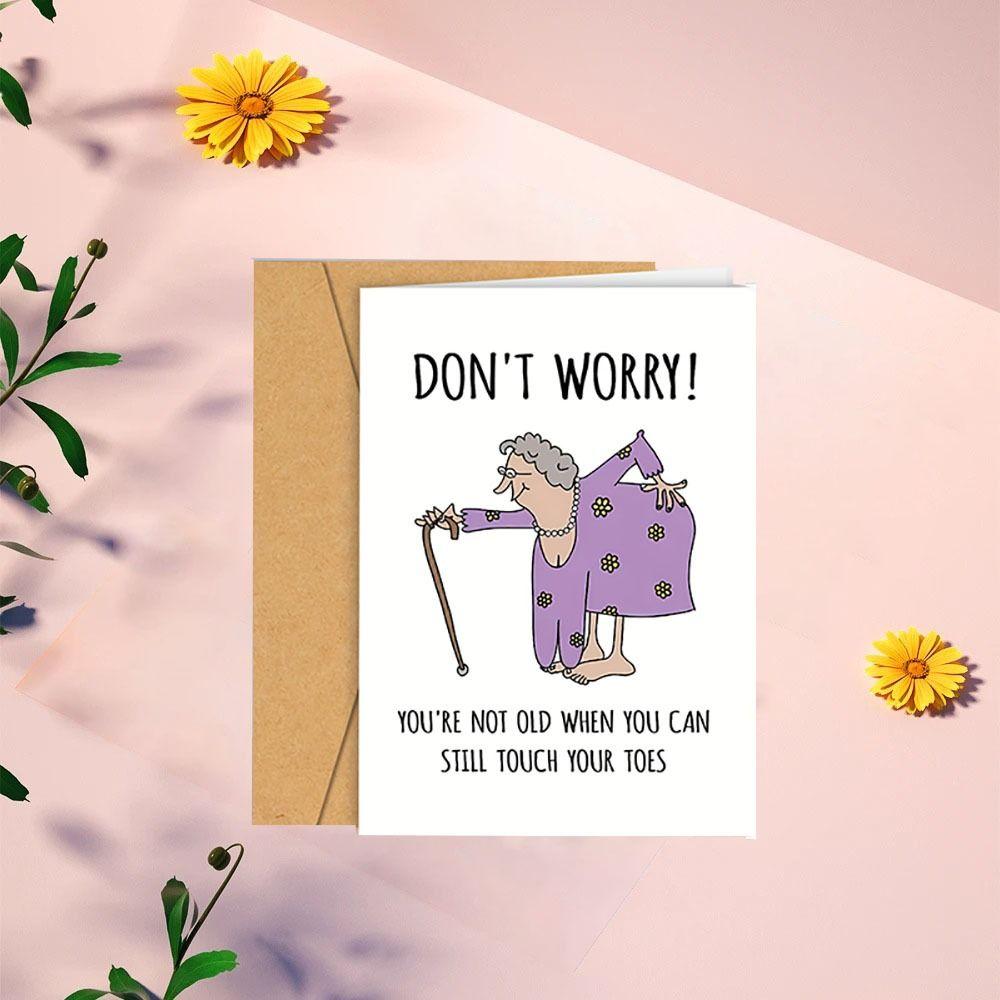 Easy To Carry Birthday card cardboard Funny gift Congratulations Father's Day card  Party