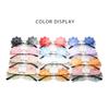 Fashion Colorful Snowflake Rimless Sunglasses for Girls Seaside Party Girls Taking Photo Christmas Camping Decors