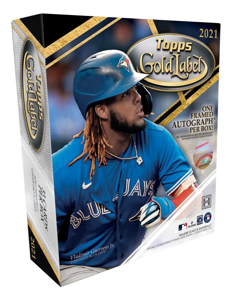 MLB 2021 Topps Gold Label Baseball Hobby Box Topps Gold Label Baseball Hobby Box