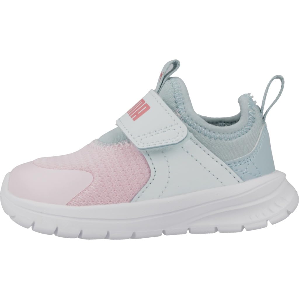 Athletic Evolve Infant 24 Wisp of Cm [Puma] Children's Shoes, Shoes, Sneakers, Slip-on, Kids, Spring/summer Color, Pink/Dewdrop (10), 12.0