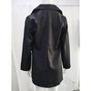 Women S Solid Color Lapel Blazer Coat Straight Fit Short Length Casual Outerwear