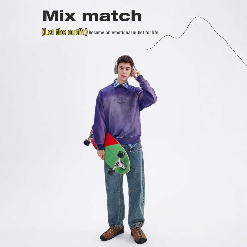 Navigare Men's Loose-Fit Crewneck Sweatshirt