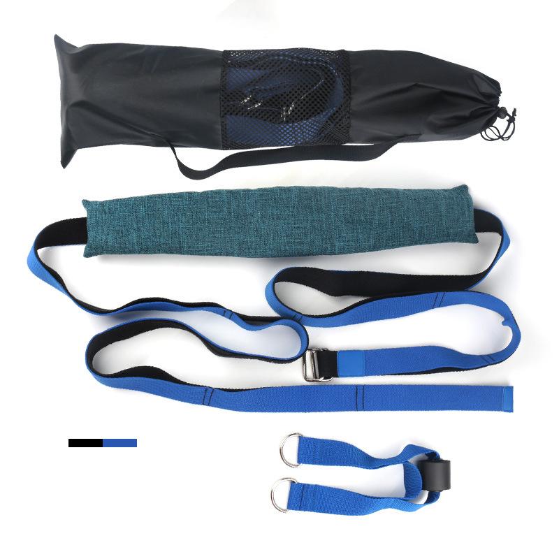 Yoga Strap Durable Cotton Exercise Straps Adjustable Buckle Gives Flexibility Yoga Stretch Strap Stretching Pilates