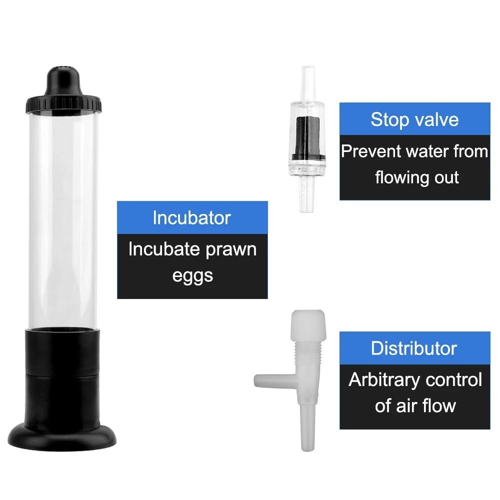 Upgraded Fish Tank Brine Shrimp Hatcher Plastic Shrimp Breeding Hatcher  Breeding Shrimp