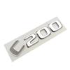 3D ABS Car Rear Tail Trunk Letters Emblem Badge Sticker For Mercedes Benz C Class 4Matic W204 W205 C180 C220d C63 C200 C260 C300