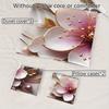Pink Beding Set Beautiful Flower Gorgeous Design Cozy Soft Duvet Cover Set King Quen Twin Single Sized Dimensions Birthday Gift Bedrom Decor