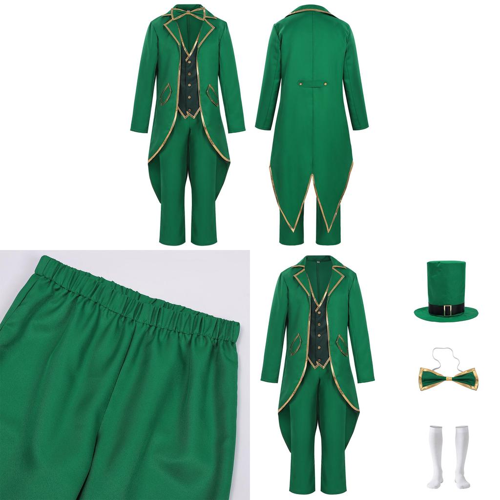 St Patricks Day Irish Elves Retro Cosplay Outfit For Cosplay And Fantasy Events