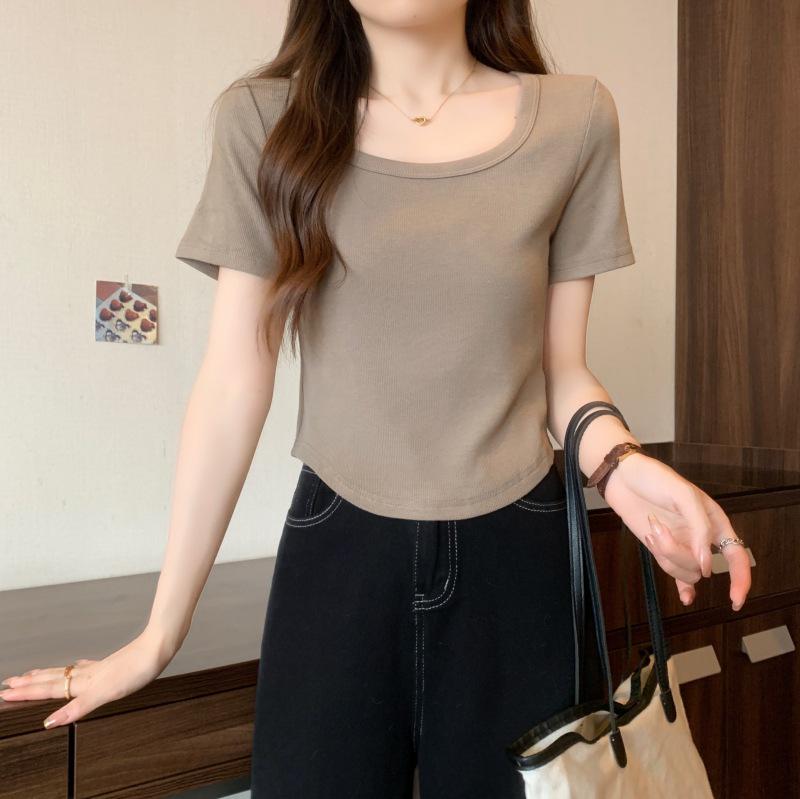 Kadın Yazlık Slim Fit Pamuk Polo Tişört Balıksırtı Tasarımı ve Özel Logolu