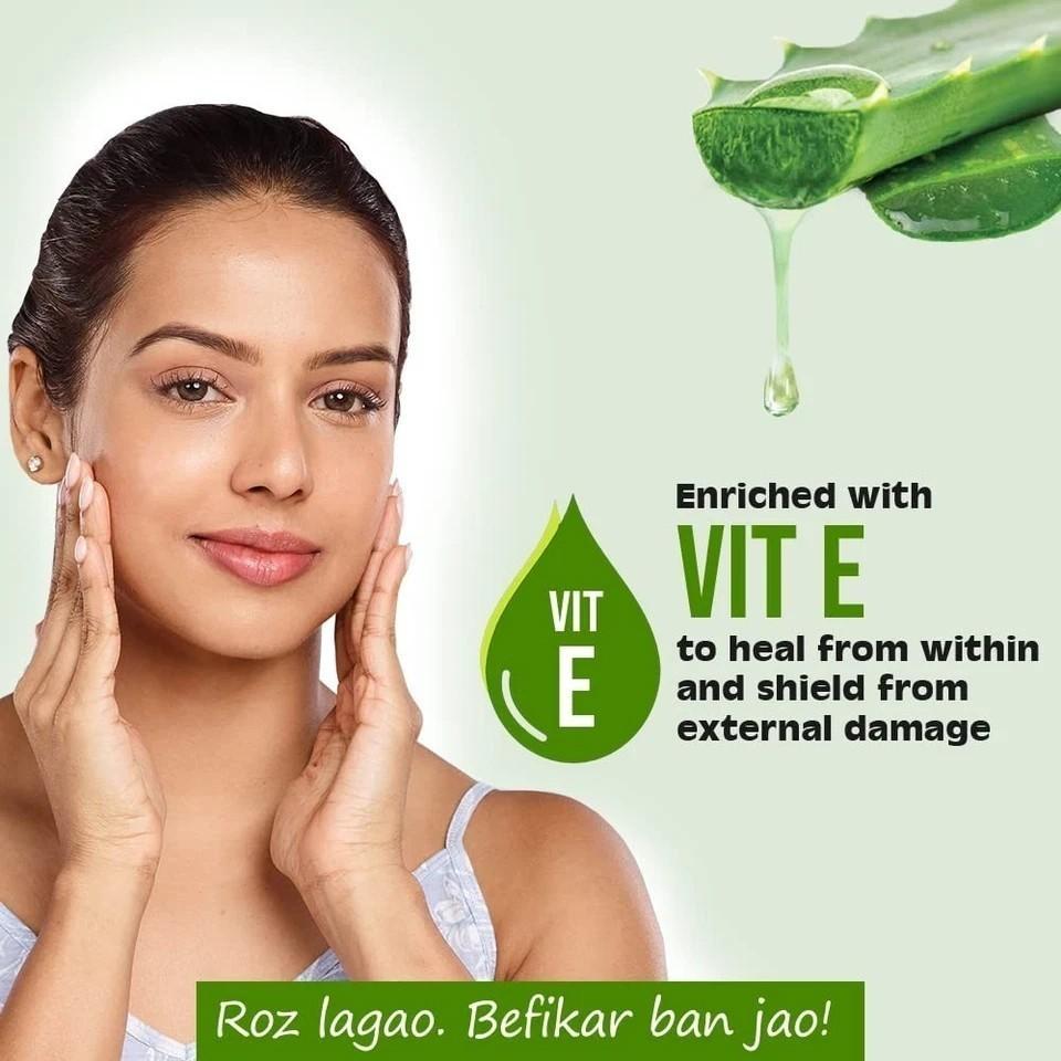 BOROPLUS Aloe Vera Gel for Hydration, Scars, Dryness 450ml (Pack of 3)