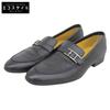 Api Leather Loafers for Men, Black, Size 41 1/2 Shoes 41 1/2 blackUsed