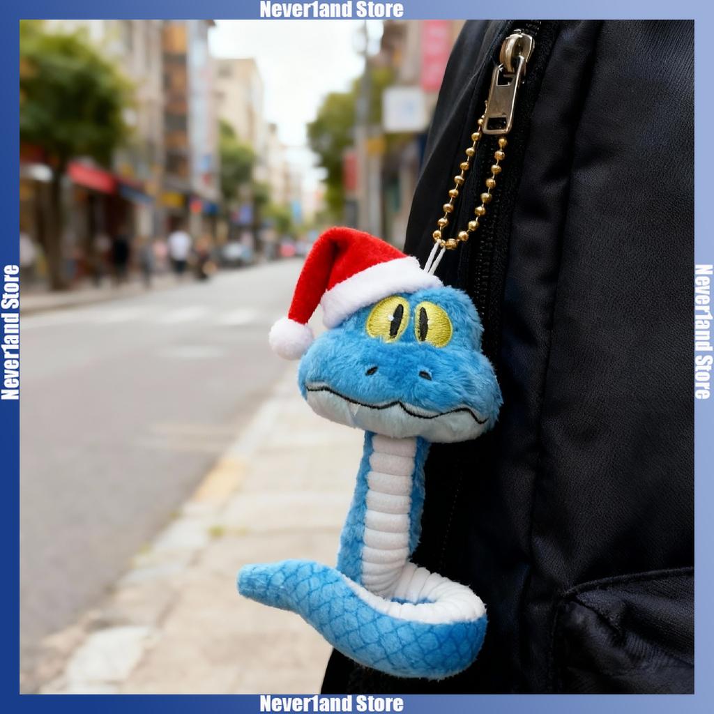 Süßer Zootopia Gary Anhänger Schlüsselanhänger Cartoon Gary Schlange Bewegliches Plüschtier Actionfigur Taschendekoration Weihnachtsgeschenk