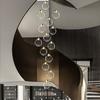Modern LED Pendant Light Circular Pendant Lamp 3 Color Temperatures Easy To Install Decorative Chandelier Long Hanging Light