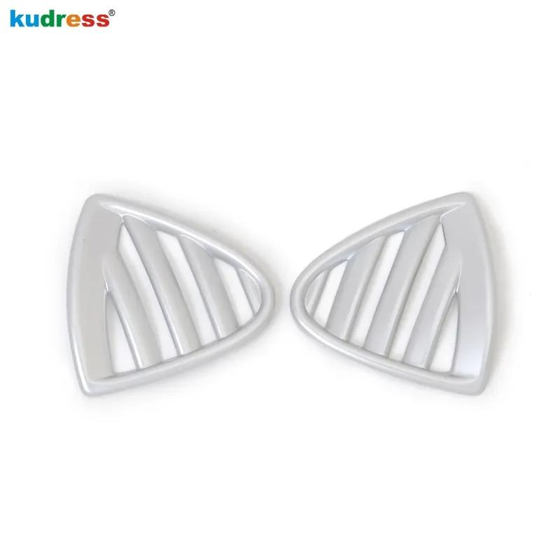 For Nissan Kicks 2017 2018 Matte Car Front Air Condition Vent Outlet Cover Trim Interior Accessories