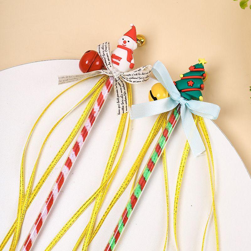 

Rabbit Ear Christmas Star Cat Teaser Bell Cat Toy Cat Interactive Pet Supplies A group of Christmas models