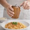 Manual Wooden Spice Mill Ceramic Grinding Core Pepper Grinding Bottle BBQ Salt Mill  Restaurant