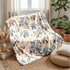 Elephant Warrior and Dragon Theme blanket Lightweight Warm Flannel Blanket Decorative Throw Blanket for Home Decoration