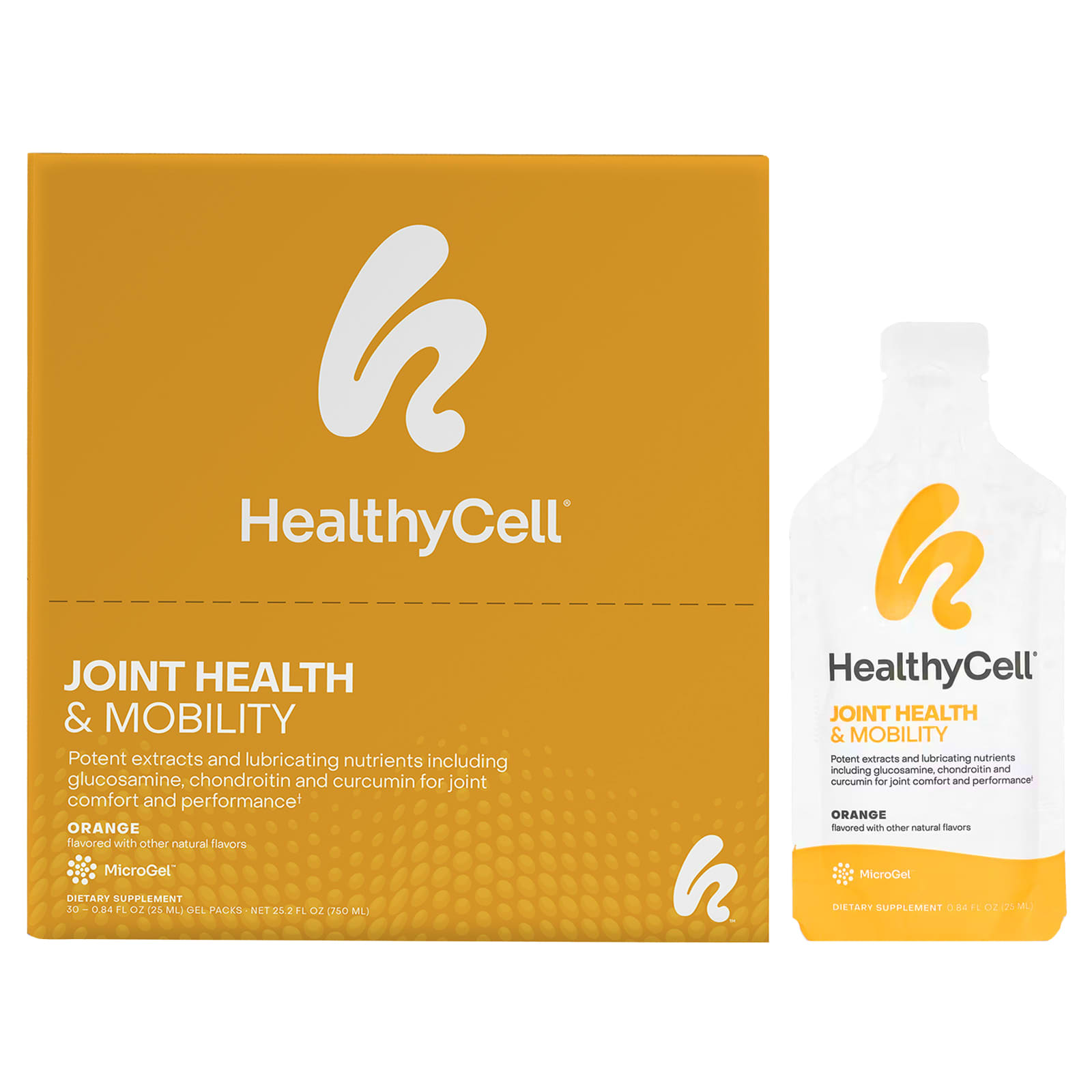 

Improves Joint Health & Mobility, Orange, 30 Gel Packs, 25 Ml (0.84 Fl Oz) Each