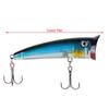 Artificial 7cm Plastic Fishing Hard Bait Floating Popper Fish Like Fishing Lures Accessory(5#)