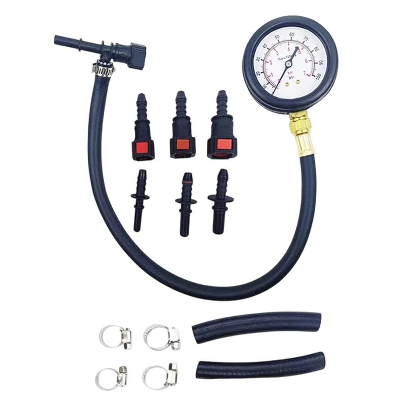 BALCK Automotive Diagnostic Accurate Fuel Pressure Gauge Fuel Gauge Accurate Readings Clear Display Compact Design