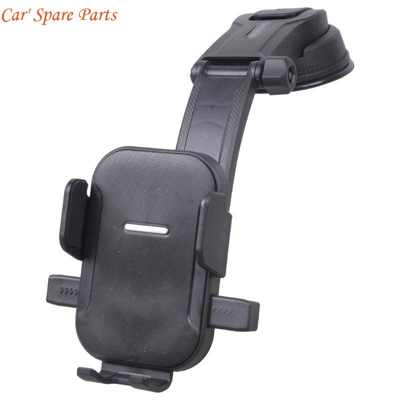 Y4UA Adjustable Car Phone Holder Phone Stand Dashboard Air Vent Mounted Stand Suction Cup/Hook Type Cradle for 4.5-7in Phone