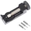 Watch Strap Adjustment Watch Band Size Band Pin Removal Tool with Spare Pins Tool, Adjustment, Replacement, Repair, Puller, Easy-to-Use (Black)