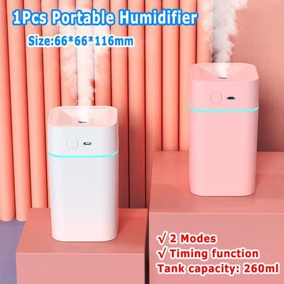 New Humidifier Household Usb Atmosphere Lamp 260ml Humidifier