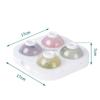 Silicone Ice Ball Maker Large 6.5cm 3D Big Round Sphere High Balls Ice Shape Cube Mold Tray for Whiskey Cocktail Bar Tools Mold