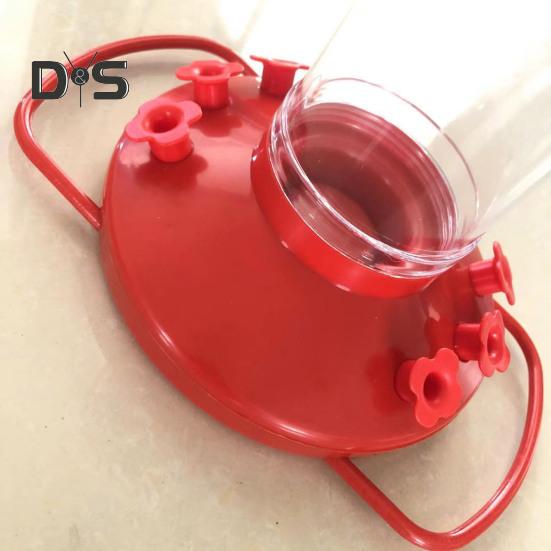 Hummingbird Feeder Outdoor Hanging Wildbird Feeder with 6 Bee Guard Feeding Ports for Garden Patio Lawn Decor