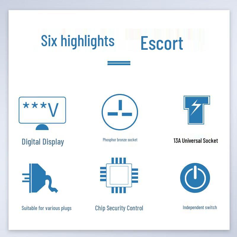 Huido Professional 8-Channel Power Sequencer for Conference AV (CN Version)