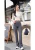 High Elasticity Tummy Control Yoga Pants - Waist-Cinching, Slimming, Butt-Lifting, Micro-Flare Design, Ideal for Casual Spring and Autumn Fitness.