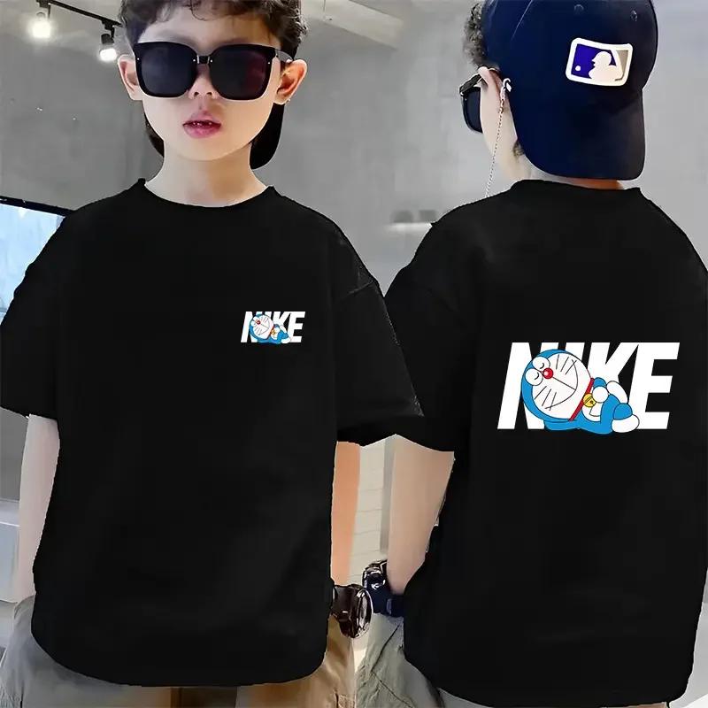 Children's T-shirt boys summer short sleeved round neck Korean clothing