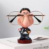 Cute Teacher Glasses Holder Stand - With Expressive Eyes & Nose, Stable Base Desk Organizer for Home Office Optical Store Decorative