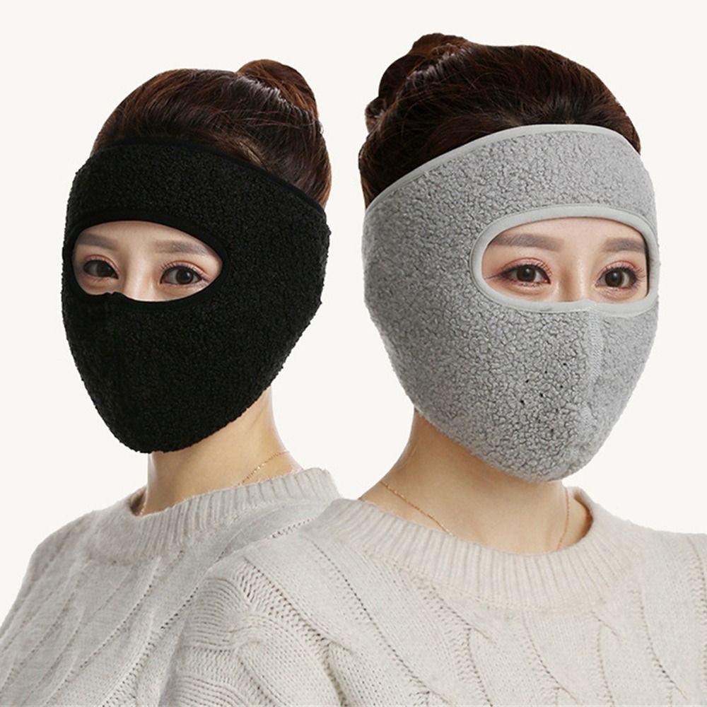 Windproof Cold-proof Face Mask Winter Warm Face Shield Fashion Earmuffs Outdoor Cycling
