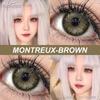 Eyeshare 1 para kolorowych soczewek kontaktowych do cosplayu dla oczu Anime Cosplay Softlens Y2K Koreańskie soczewki do makijażu oczu