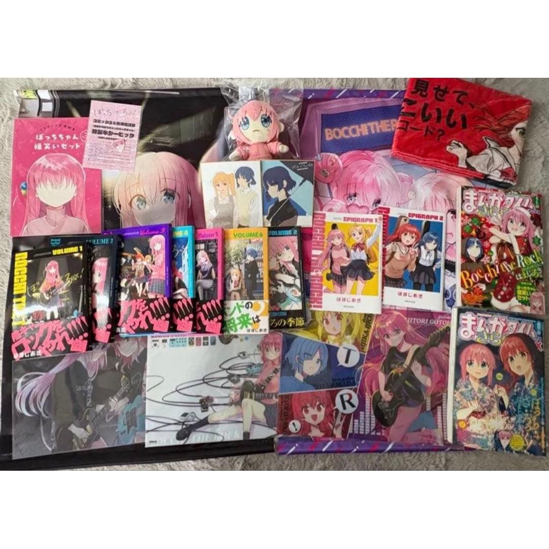 [Bocchi the rock! ] Manga + Admission benefits + Bulk sale of goods