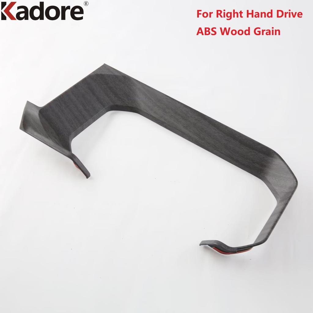 For Toyota Land Cruiser Prado LC250 2024-2026 Car Dashboard trument Screen Frame Cover Trim Carbon Fiber Interior Accessories