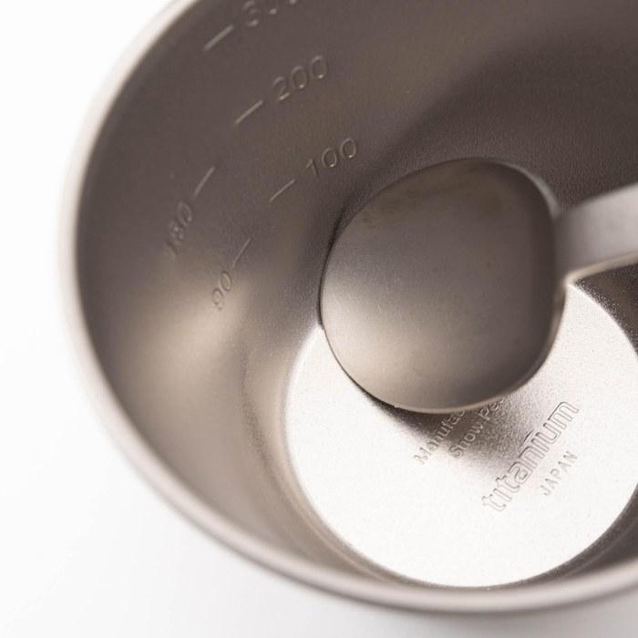 Snow Peak Deep Titanium Sierra Cup with Lid 360ml (Old Style Lid)