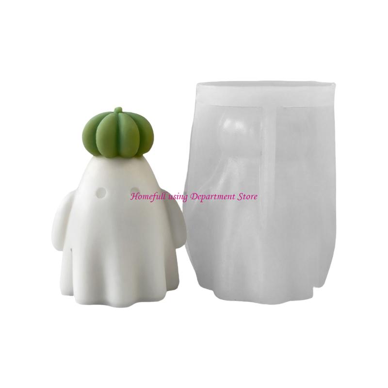 Halloweens Themed Silicone Mould Set for Creating Pumpkin Specters Craft Home Decoration