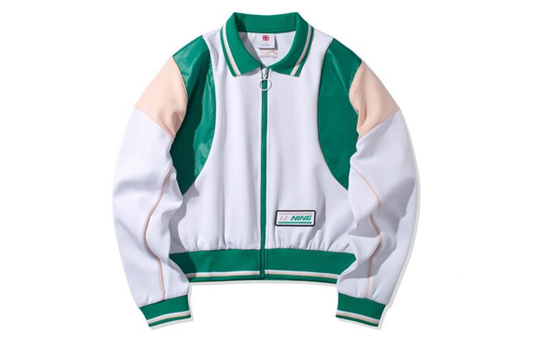 Li Ning Sweatshirts Men s White Moderate Cardigan AWDQ148-1 M
