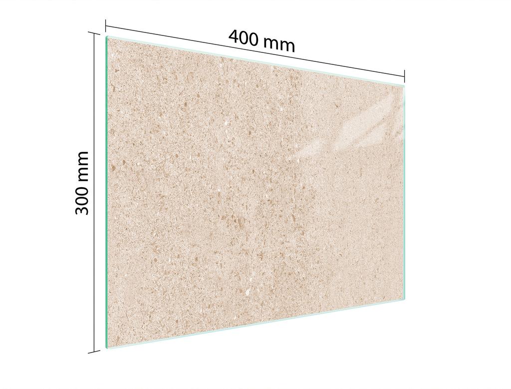 SZKLANA DESKA DO KROJENIA 40x30 BEŻOWA