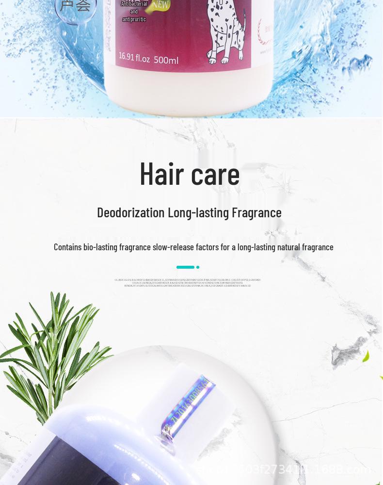 Ferret Bath Shampoo: Gentle Daily Pet Gel for Dogs & Cats, Long-Lasting Fragrance, Hair Care