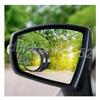 Fit Car 2Pcs Blind Spot Mirrors Round HD Glass Convex 360° Side Rear View Mirror