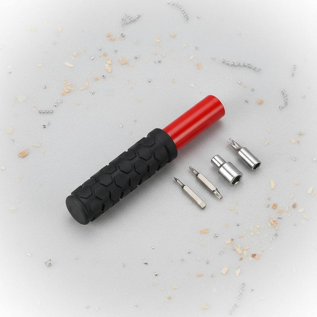 Door Hinge Adjustment Wrench 4-in-1 Hinge Clearance Adjustment Tool Multi Size Heads Ergonomic Grip for Home Maintenance