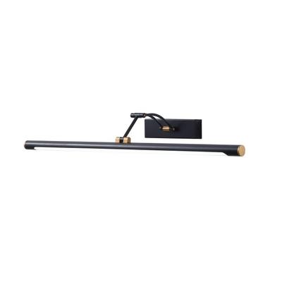 Kinkiet Rico Led 7W, Lampa Nad Lustro Czarna Ad-Om-6518L4/B
