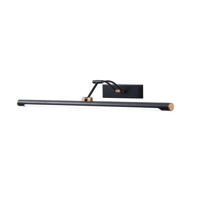 Kinkiet Rico Led 7W, Lampa Nad Lustro Czarna Ad-Om-6518L4/B